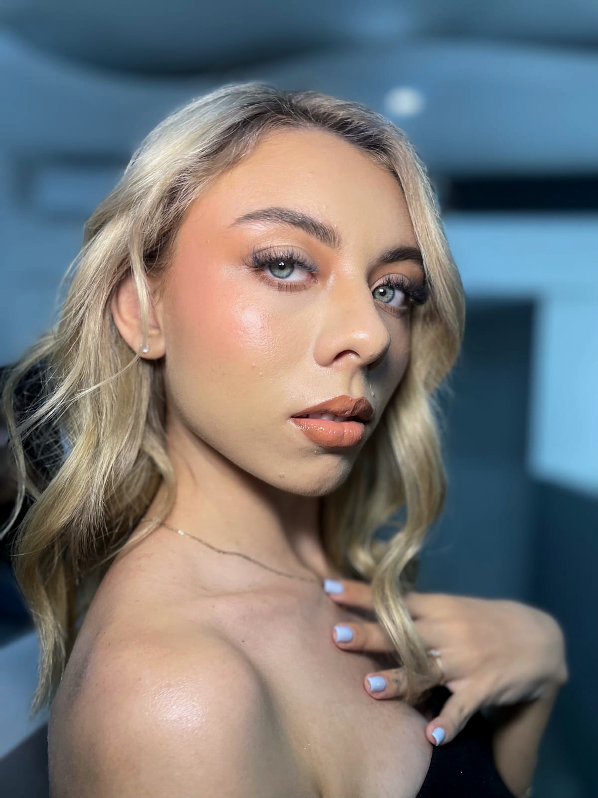 Acabado de piel luminoso